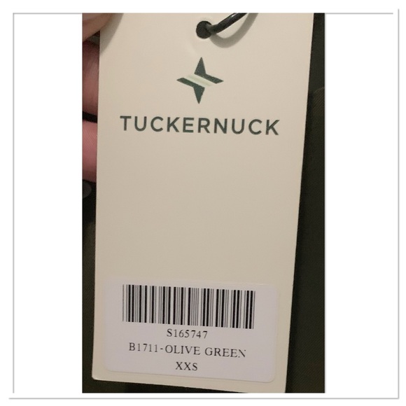 NWT Tuckernuck Olive Twill Ariella Dress Olive Green Size XXS - Picture 9 of 12
